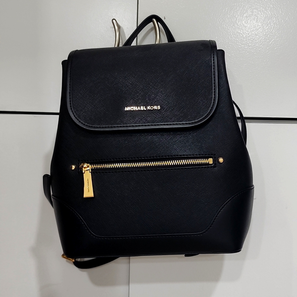 Black Michael Kors backpack